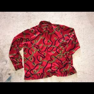 Vintage Red blouse